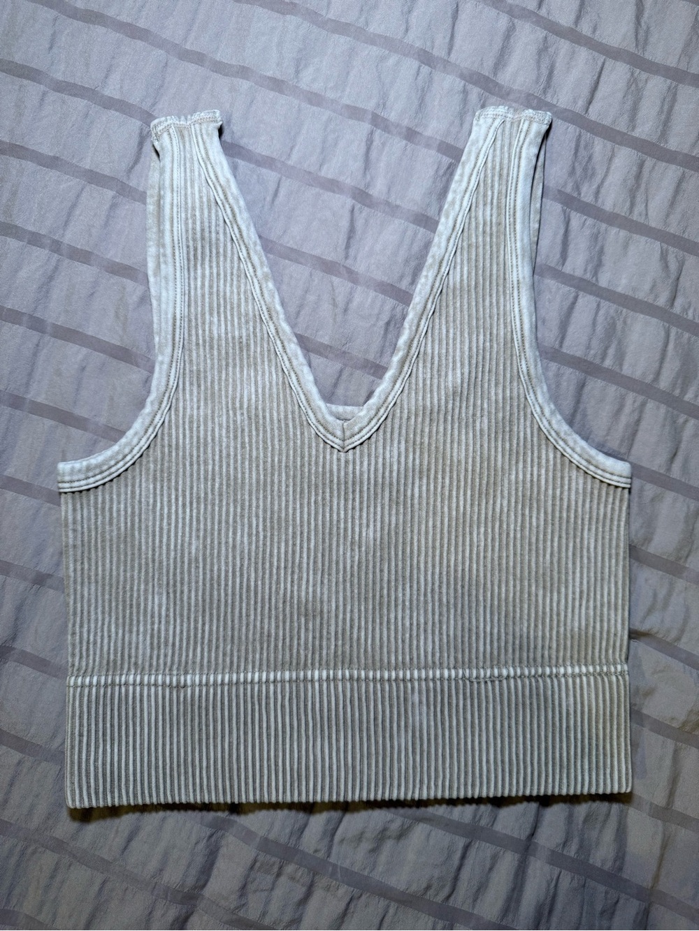 Zenana Reversible Ribbed bralette